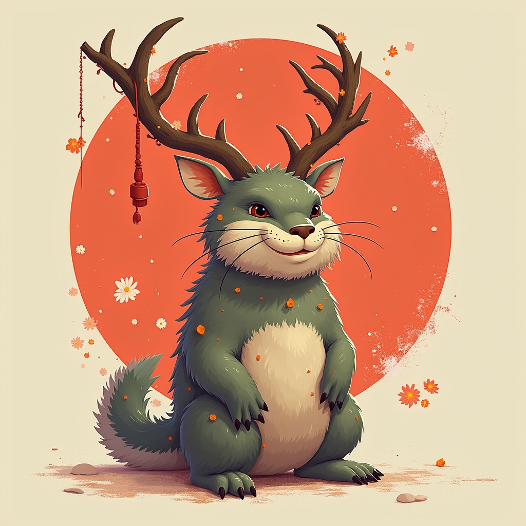 AI generated image by FLUX.1: 整體藍色調,橘色光影。硬派偵探漫畫的氛圍。前景是一位嚴肅的美短貓偵探,拿著放大鏡端詳著觀眾。背景是粗獷主義的水泥大都會。